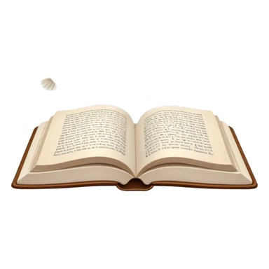 Icon for Poetry Reading: an open book with verses on the pages, from which fly pages transforming into a large flock of small white birds soaring into the blue sky. The icon should evoke the freedom and beauty of poetry. Transparent background. sticker