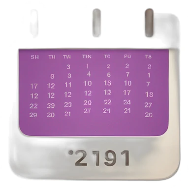 november 1st text in the same style as the iOS calendar icon sticker