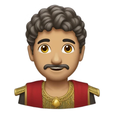 Roi du maroc sticker