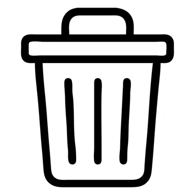trashcan sticker