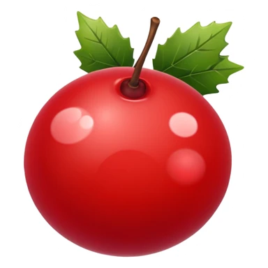 christmas berries sticker