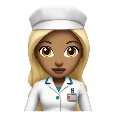 Bratz doll nurse  sticker
