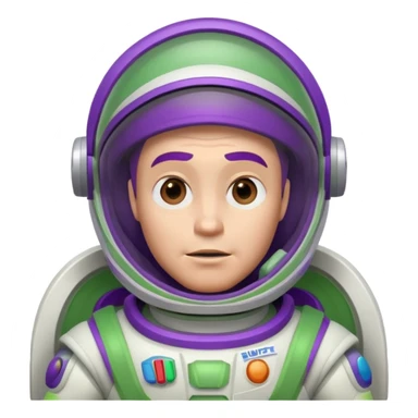 Buzz Lightyear from the movie Disney Pixar's Toy Story  sticker