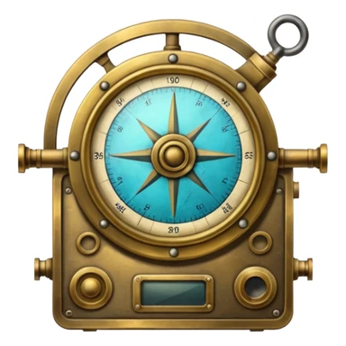 old navigation equipment sticker