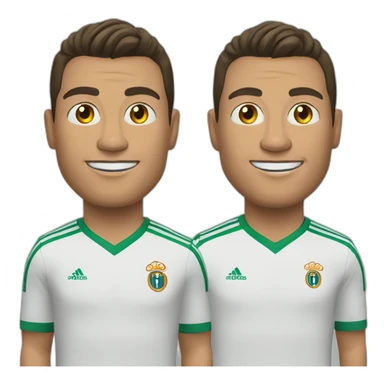 tête christiano ronaldo sticker