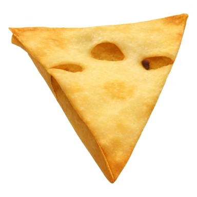 Tortilla chip sticker