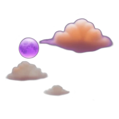 Orage éclaire violet sur gratte ciel  sticker