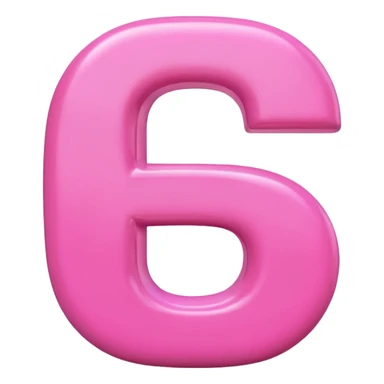pink letter D emoji sticker