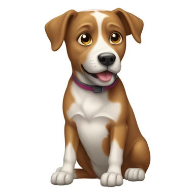 New year 2025 dog sticker