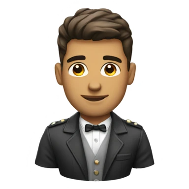 Handsome gay guy sticker