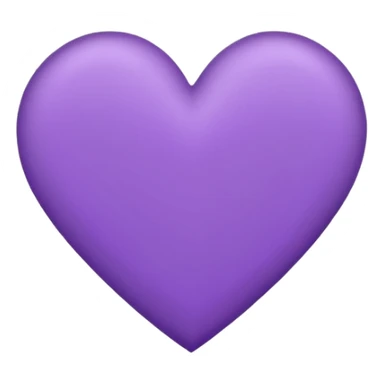  paper with Hand-drawn purple heart contur sticker