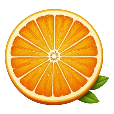 bergamot slice sticker