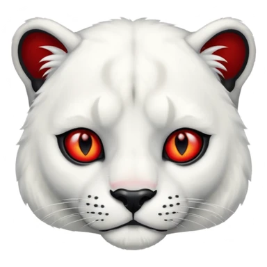 white panther emoji. As one would see on discord, that looks like Samuel Ayers from "The Smoke Room". make sure his eyes are red sticker