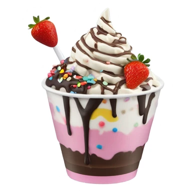 fro yo sticker