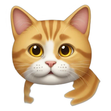 Two cats speaking sticker