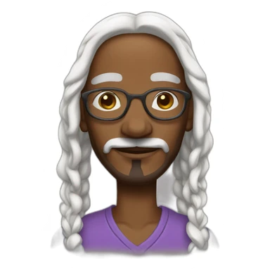 Snoop-peau-blanche sticker