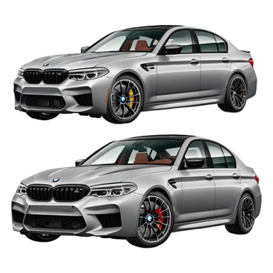 BMW M5 f90 competition all angles sticker