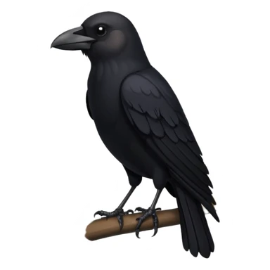 Crow sticker