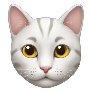 cat thinking sticker
