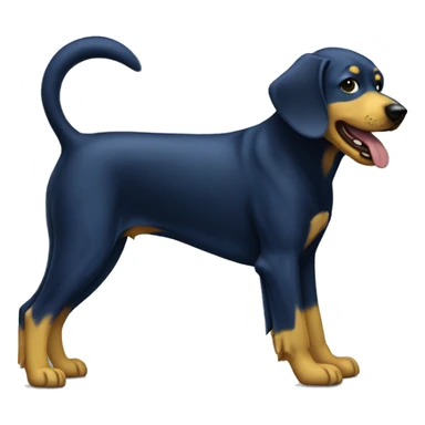 University of Michigan dog sticker