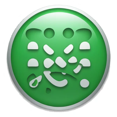 whatsapp logo sticker