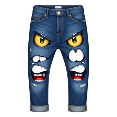 pants but they’re angry sticker
