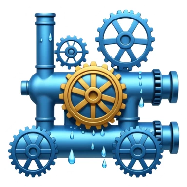 rain creating  machine  sticker