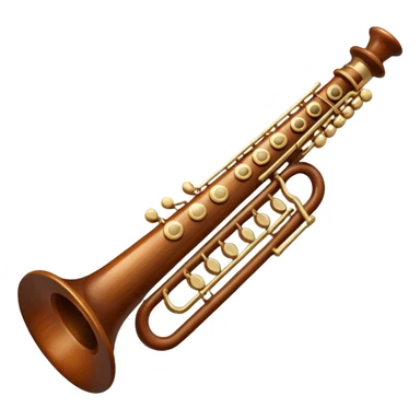 Piccolo instrument sticker