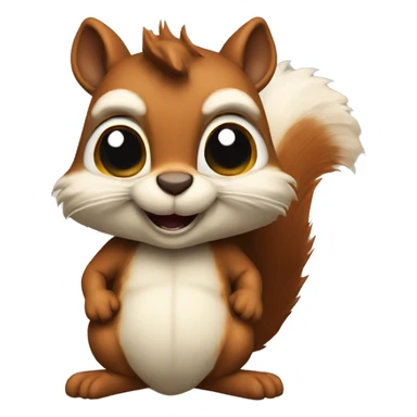 I’ve been a nasty squirrel sticker