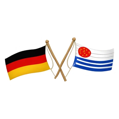 german flag with taiwan  sticker