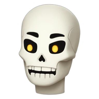 Papyrus from Undertale  sticker
