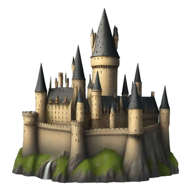 Hogwarts castle sticker