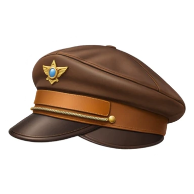 pilot hat only sticker