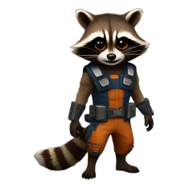 Rocket Raccoon sticker