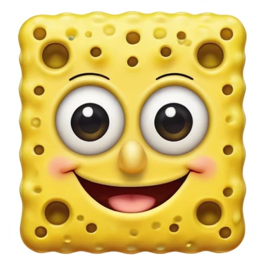 cute cartoon spongebob sticker