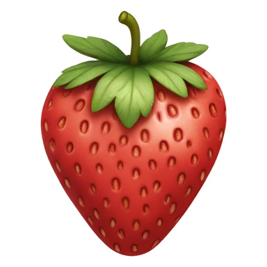 Strawberry sticker