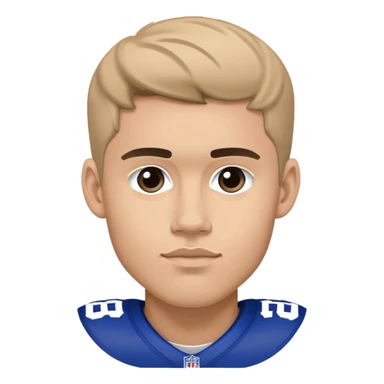 Make Daniel jones on the NY Giants sticker