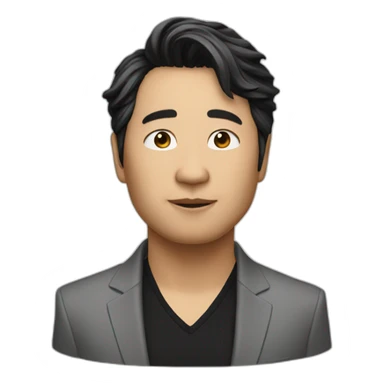 Celine Song Director Asian alone head sticker