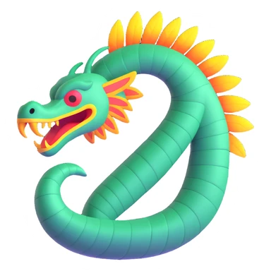 Quetzalcoatl feathered serpent sticker