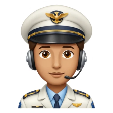 Airplane pilot sticker