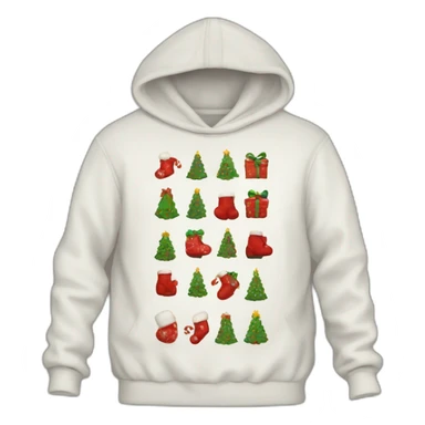 sweatshirt Christmas  sticker