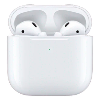 Air Pods maroon color sticker