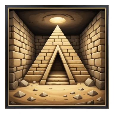 basement of a pyramid sticker