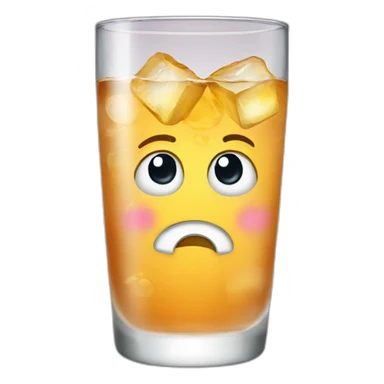 highball in highball glass sticker