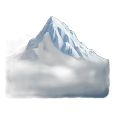 Snow mountain  sticker