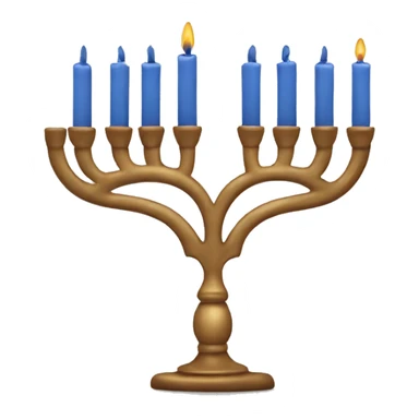 Menorah sticker