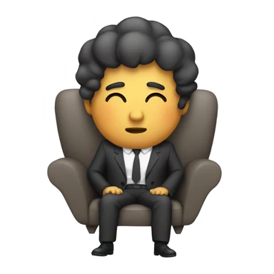 an in suit napping sticker