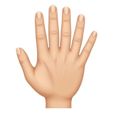 hand ring finger down sticker