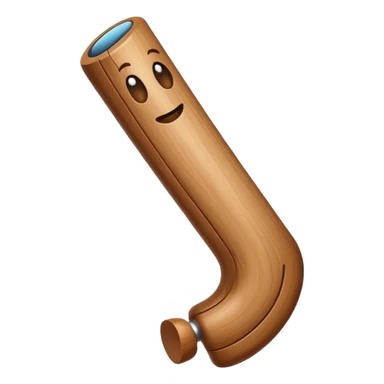 cartoonish playful stick sticker