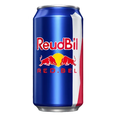 Redbull can sticker